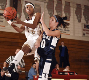 Girls Basketball Layup