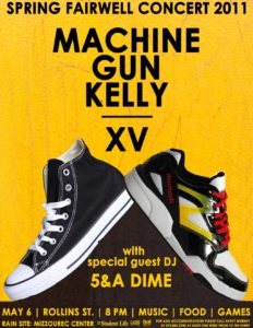 Machine Gun Kelly and XV at Mizzou